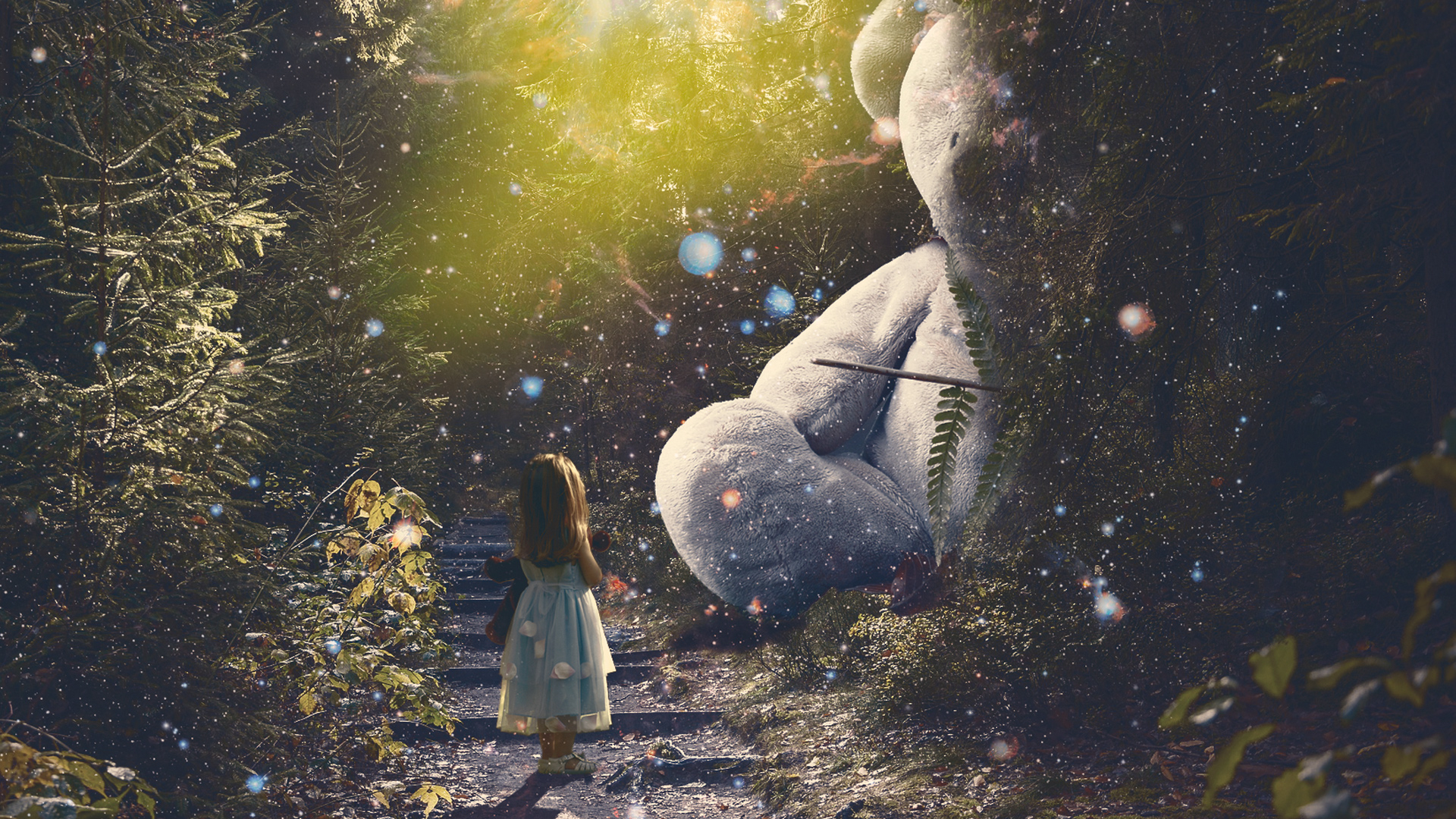 The Giant Teddy – Manipulação de imagens