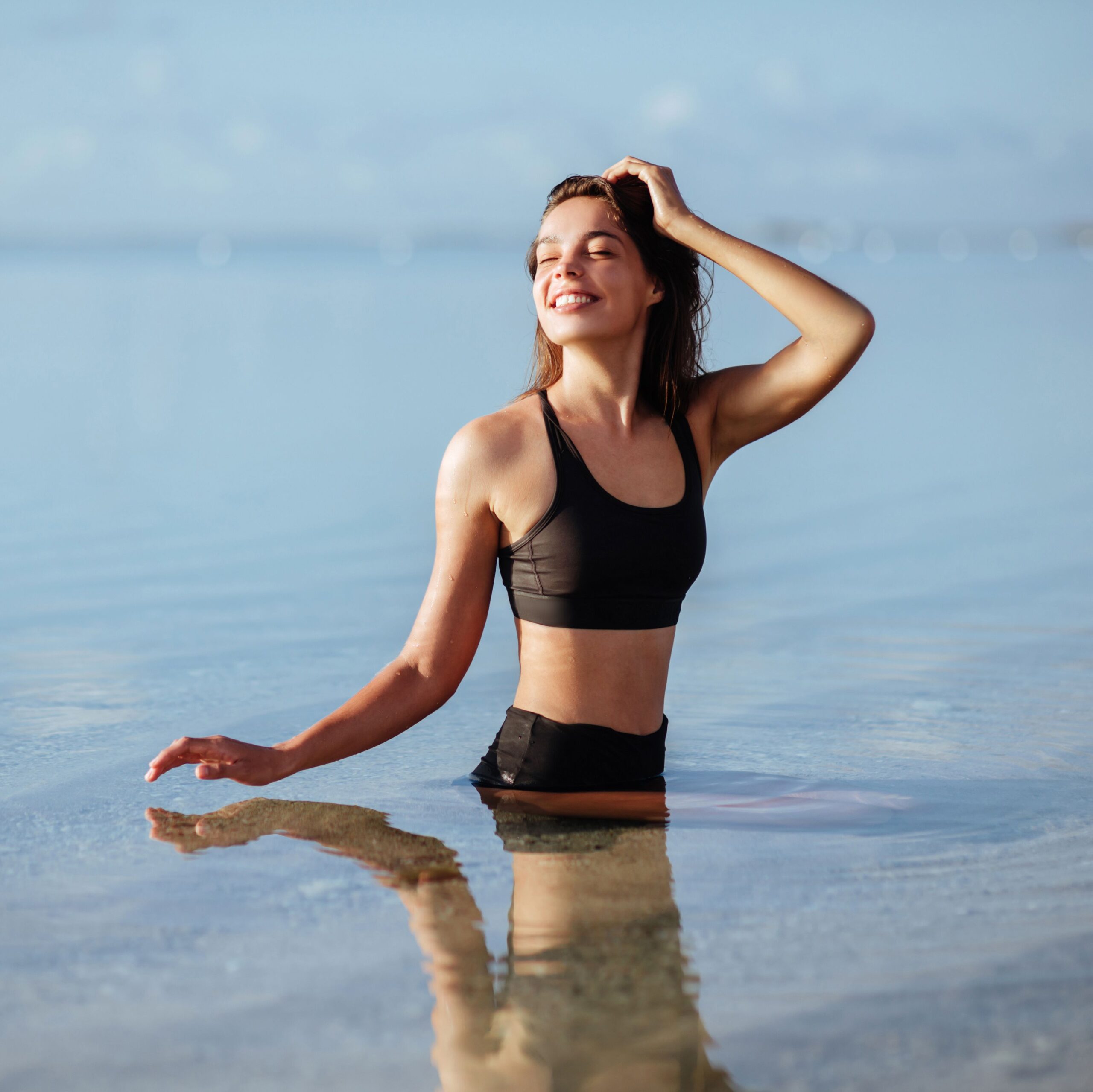 Blend de imagens – rio na rua photoshop