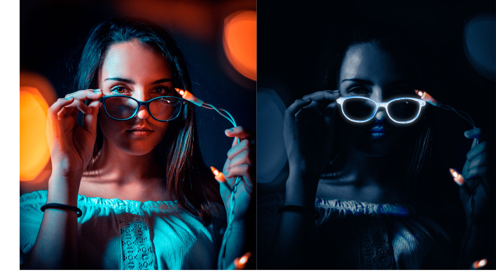 como criar neon no photoshop